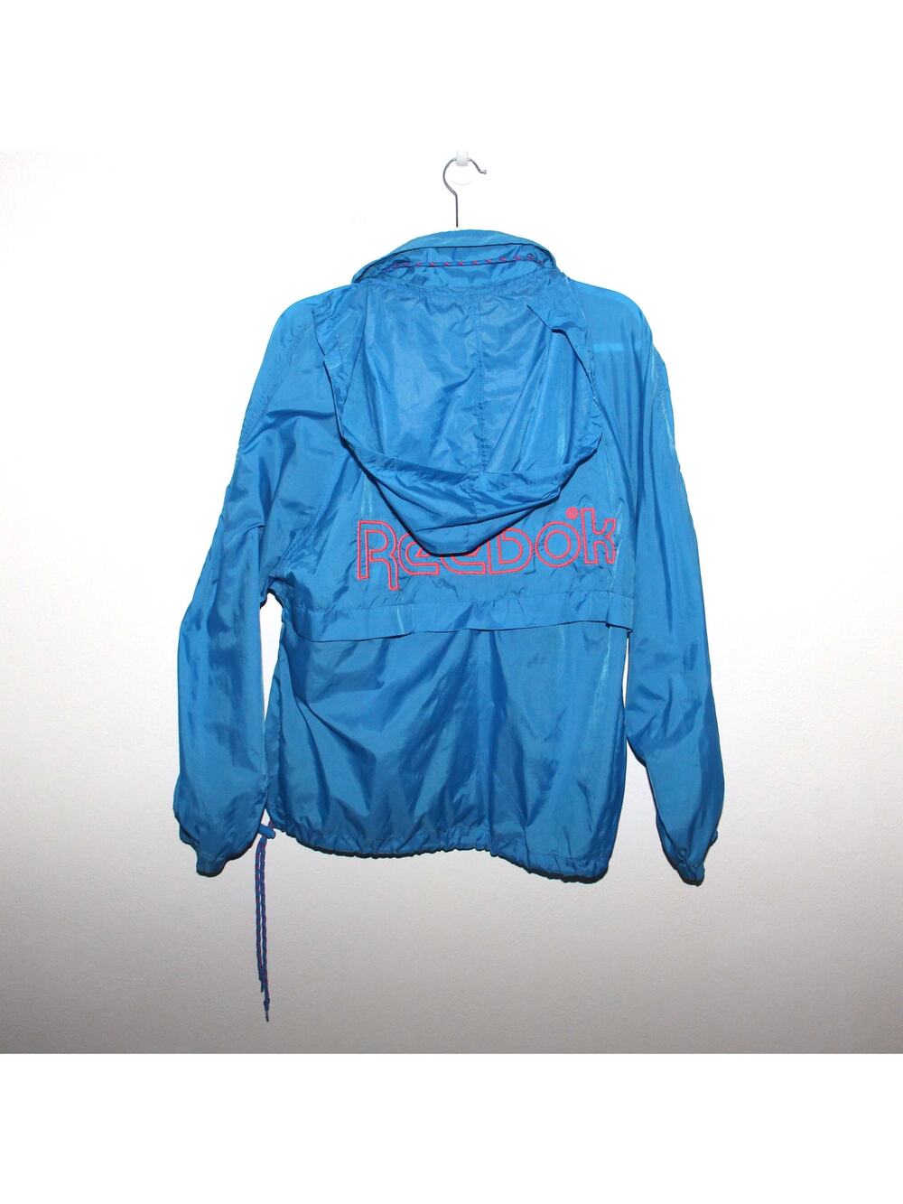 Vintage 90s Reebok Hooded Windbreaker Jacket Size S